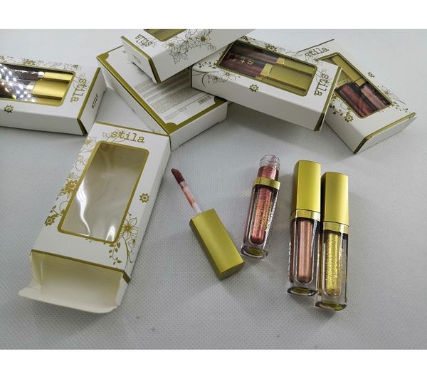 

stila glitter & glow liquid eye shadow set 3pcs set glitter on the go limited edition eyeshadow kit dhl