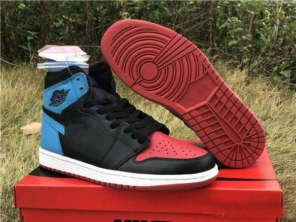 

wholesale new 1 high og wmns unc to 1s basketball shoes man woman white red game royal sport designer sneakers