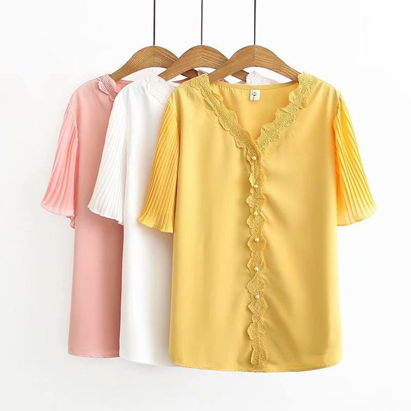 

2020 новая мода brand крупногабаритные плюс размер tshirt teeshirt teeshirt casual short solid, White