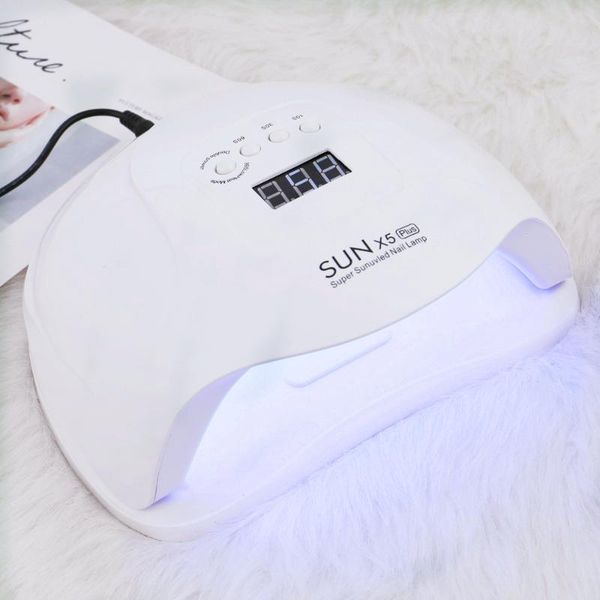 

54w uv led lamp nail dryer uv led nail lamp gel polish curing with auto sensor lcd display for women dryer