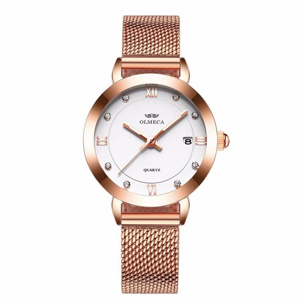 

0865l 2019 famous luxury fashion brand watches for all women quartz -watch strap business wrist watch wristwatches christmas gift relÃ³gio, Slivery;brown