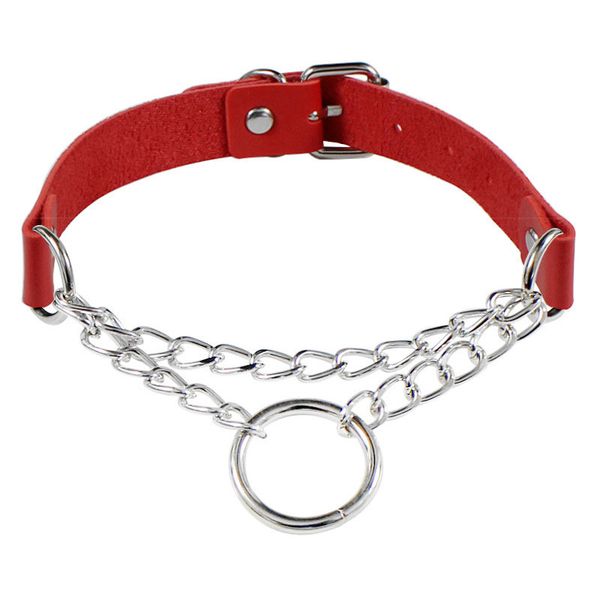 

new gothic сердце цепи колье ожерелье воротник панк chocker женщины девушки черная кожа ожерелье пряжки ювелирные изделия аксессуары, Golden;silver