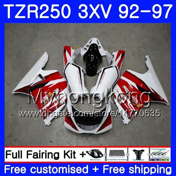 Kit per YAMAHA TZR 250 3XV YPVS TZR-250 92 93 94 95 96 97 245HM.0 TZR250RR RS TZR250 1992 1993 1994 1995 1996 1997 Carenatura Fabbrica rosso bianco