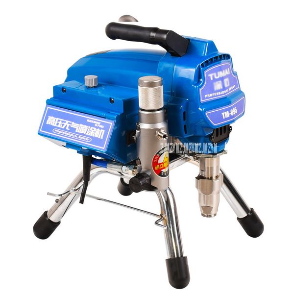 

new electric high-pressure plunger airless sprayer, latex paint spray paint brushless motor 695 spraying machine 110v/220v 2500w