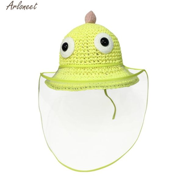

высокое качество anti-плевки защитная крышка hat открытый fisherman hat аксессуары мода на 6 дети мая, Yellow