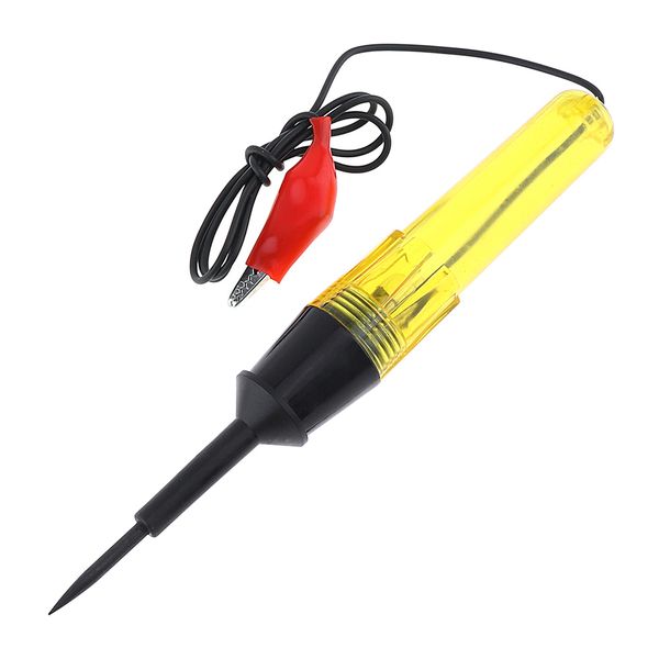 

5pcs 6v-24v 19.5cm middle size voltage circuit tester car test voltmet long probe pen light bulb automobile maintenance tools