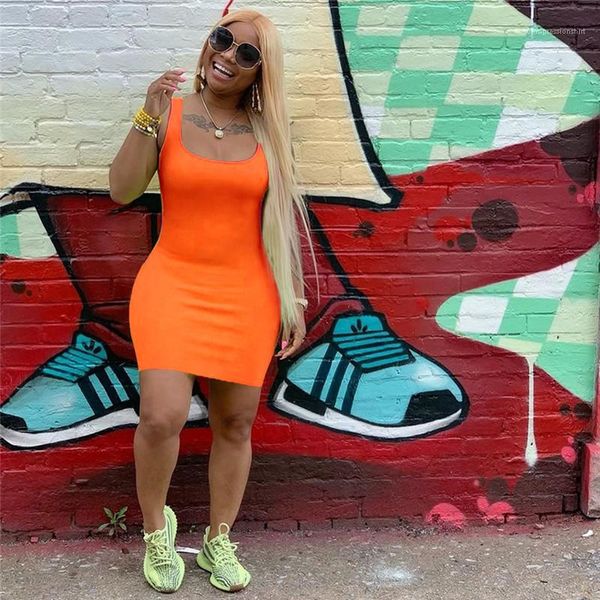 

neck female clothing womens designer camisole dresses fashion sleeveless bodycon dress slim above knee length casual scoop, Black;gray