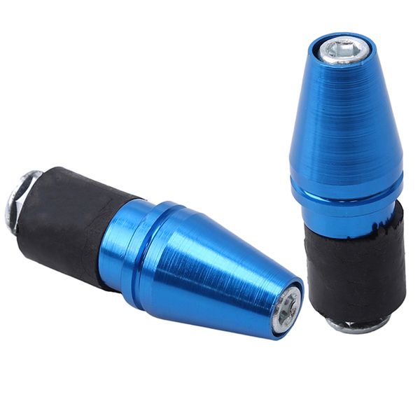 

2 pcs/ set motorcycle handlebar bar end plug grip 22mm ends cap handlebar scooter grips balance plug