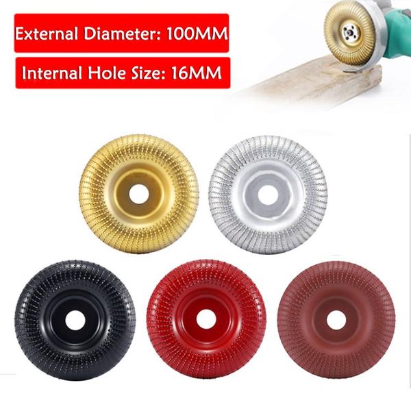 

4" flap disc grinding wheel angle grinder abrasive disc sanding carving tool metal polishing woodwork 100mm diameter 16mm bore