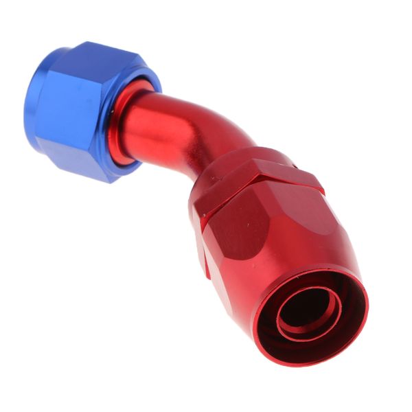 

an12-12an 45 градусов поворотная масло / топливо / газ шланг установка адаптера