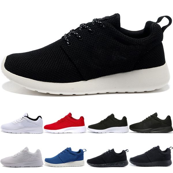 

nike air roshe run one дизайнер мужчины женщины tanjun кроссовки 1.0 3.0 черный белый красный серый синий низкий london olympic sports shoes