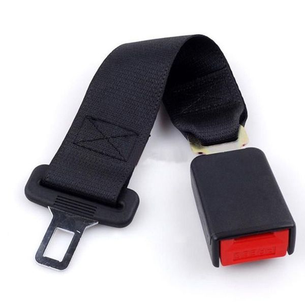 

car sttyling universal car seat belt seatbelt extention extender safety buckle black type interior accessories