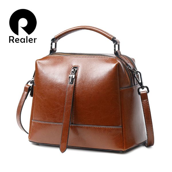 

realer women handbags female crossbody shoulder bag pu leather messenger bags for ladies big totes large capacity