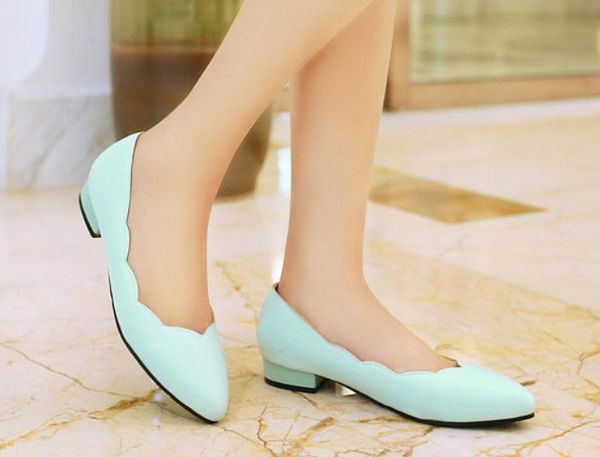 

women's shoes in spring and autumn low heel pointed end @99, Black
