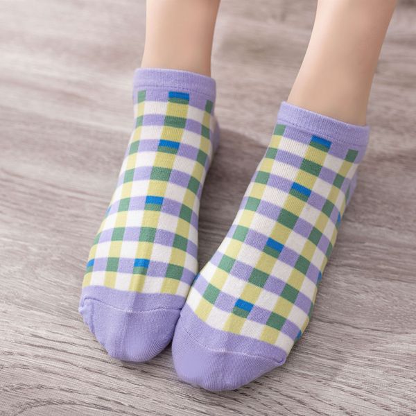 

fashion women socks 2020 new cotton cute cartoon casual ankle cotton socks women breathable funny short korea style, Black;white