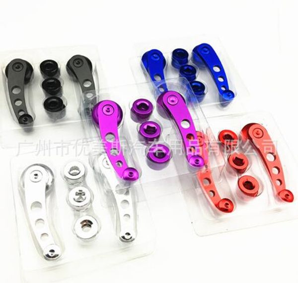 

2 pieces aluminum alloy car window handle winder riser replacement vehicle auto suv truck car window handle high quality