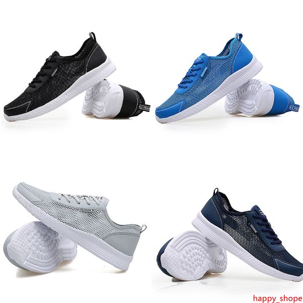

made in china summer breathable fashion running shoes for men women black blue grey navy blue homemade brand sports trainers sneakers