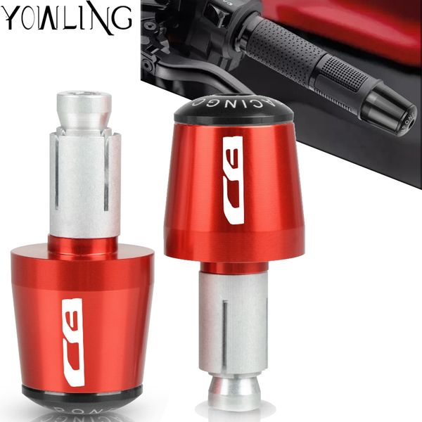 

7/8'' 22mm motorcycle handlebar grips handle bar cap end plugs for cb1000r cb600f hornet cb600/cb900 cb1300sf cb750 cb400