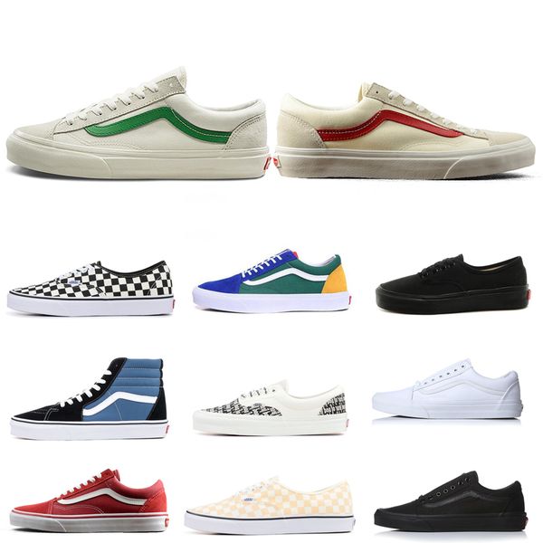 vans old skool hombre naranja