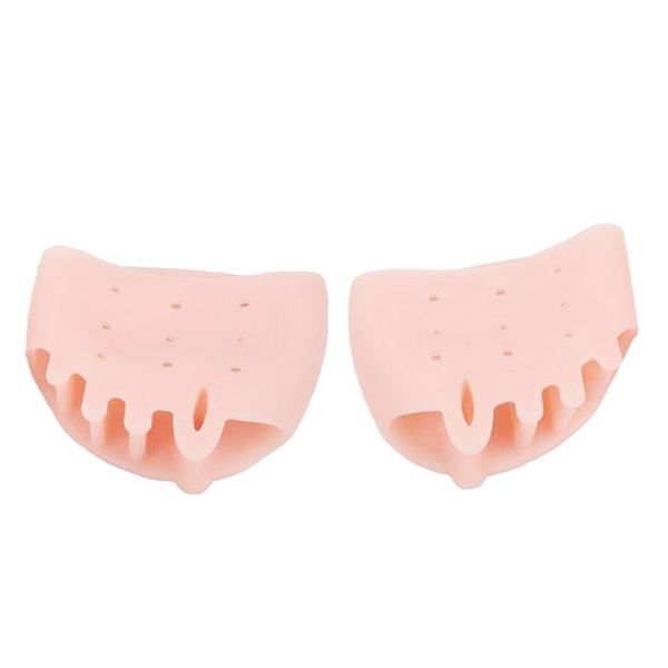 

1 pair corrector orte separator worn all along day 3.35 x 2.87 inches, White;pink
