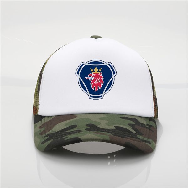 

printing net cap truck driver hat baseball cap men and women summer trend new youth joker sun hat beach visor, Blue;gray