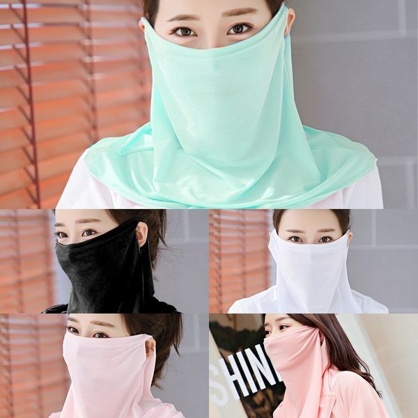 

bo6gf outdoor seamless magic skull scarf facial mask scarf cycling riding masks warm masks outdoor face party neckerchief, Black