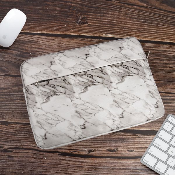 

laptop sleeve 14 15,4 marble 15,6-дюймовый ноутбук сумка для macbook air pro 13 15 чехол для xiaomi hp lenovo dell coque пус, Black