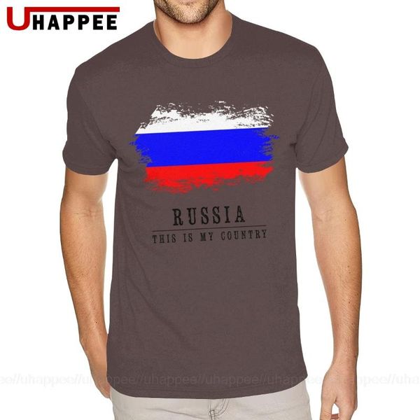 

black this is my country - russia tee men custom short sleeves ultra cotton round neck tee shirts, White;black