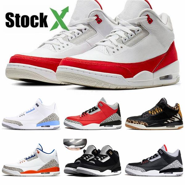 

jumpman 3 3s mens trainers basketball shoes bred neon white cement rasta black athletics men sports sneakers size 40-47#827