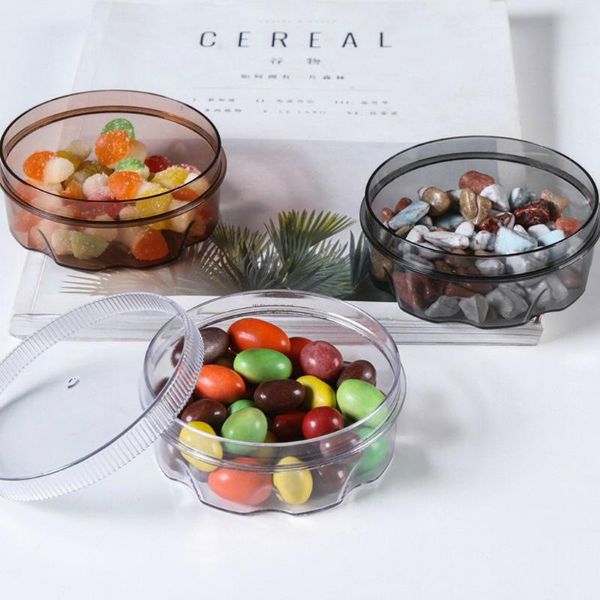 

1pc transparent candy storage box plastic magnetic kitchen seasoning jar visible seasoning box storage sale
