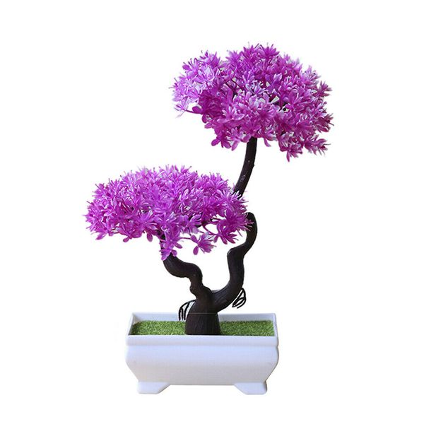 

1* artificial plant tree bonsai fake potted ornament home / office decoration