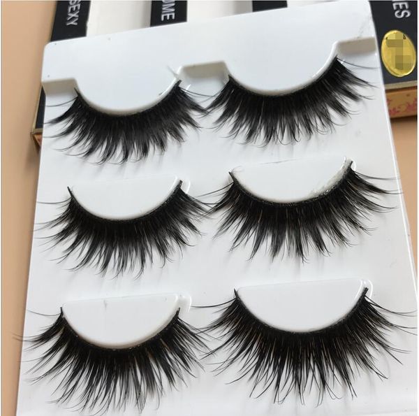 

hbzgtlad 100% handmade 3d mink hair beauty thick long false mink eyelashes fake eye lashes eyelash -09