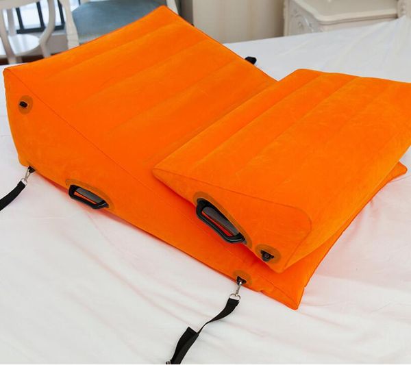 

multipurpose inflatable couple air pillow air mattress flirting cushion