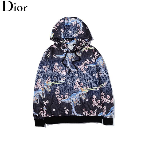 

2019 new men women weat hirt harajuku tyle thick hoodie whole ale long leeve embroidery hoodie 002 8 13 dior 13 no
