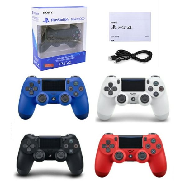 

P 4 wirele game controller gamepad joy tick play tation with retail package