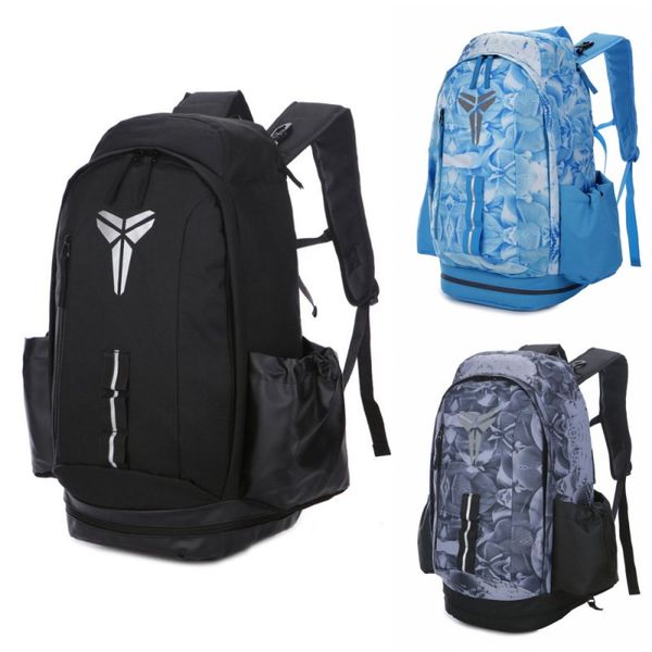 

brand new kobe designer bags large capacity hiking backpack black blue grey mens womens school bag