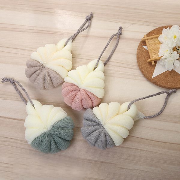 

loofah bath ball mesh sponge portable milk shower accessories bathroom supplies pe bath flower super soft body exfoliating tools