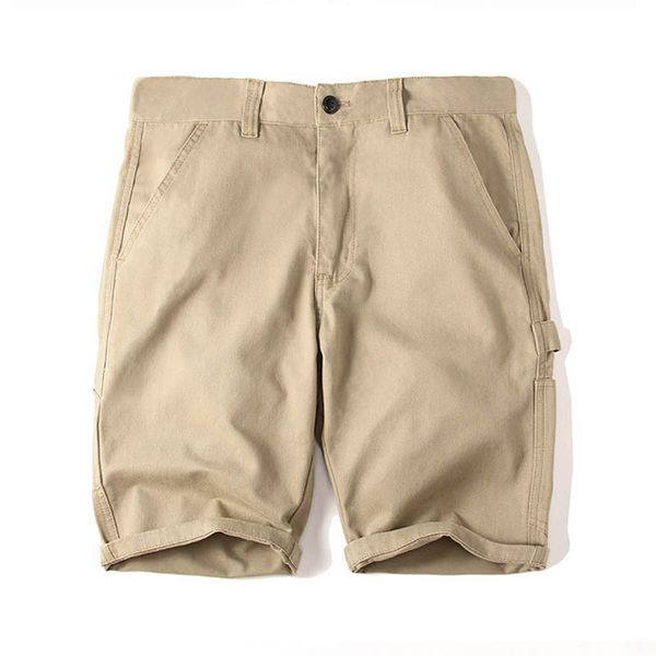 

2019 summer cotton trekking embroidery outdoor tactical hiking climbing teenagers students cargo shorts men, Brown;gray