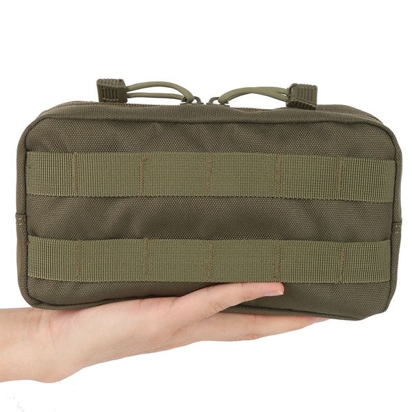 

outdoor traveling survive gear edc molle pouch military tool drop bag tactical airsoft vest sundries camera magazine bag