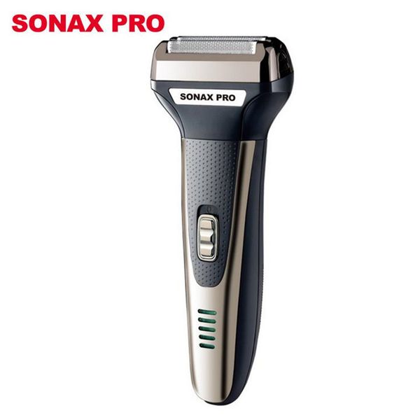 

sonax pro rechargeable 3 in 1 electric shaver for men shaved beard razor reciprocating nose cleaning hair shaving machine 40#107