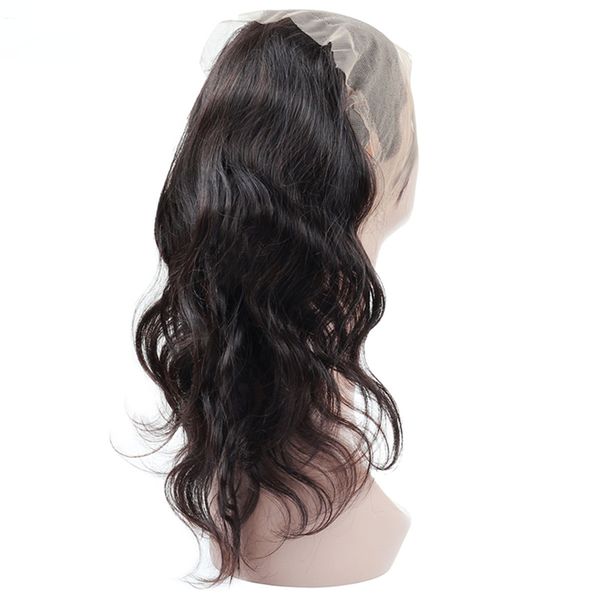 041 The Latest Natural Color 360 Lace Real Body Wave Absolute