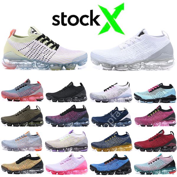 

дешевые новый 2019 подушки летать 3.0 тройной черный белый мужчины кроссовки дышащий классический удобную трикотажные спортивные дизайнерски