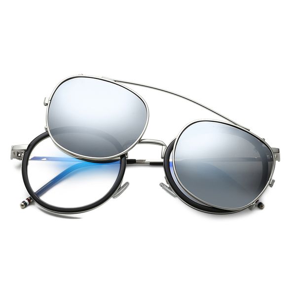 Toptan mercek tasarımcı gözlük çerçevesi Basit ve şık tarzı markası vaka ile çerçeve gözlük