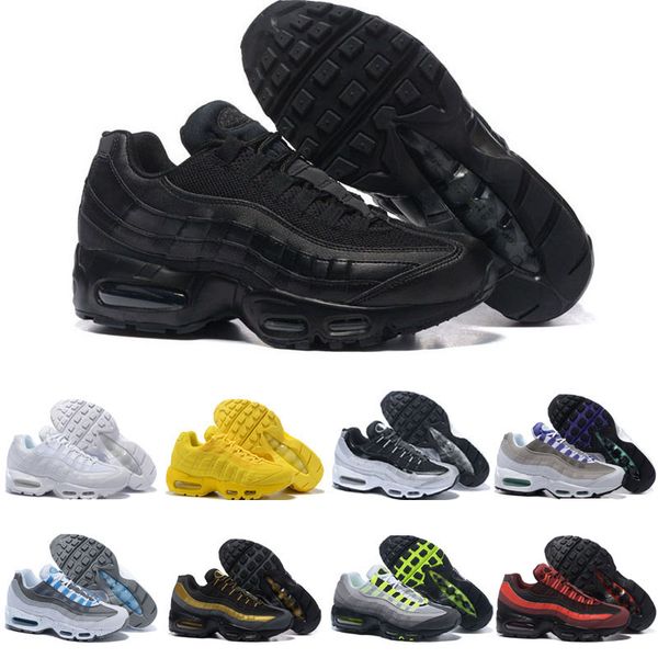

running shoes for men women triple black white yellow red grey blue mens trainers sport sneakers walking shoes size 36-46