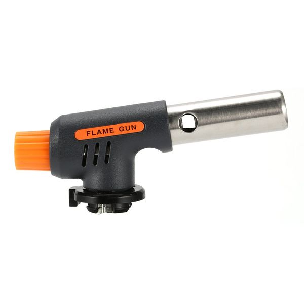 

flame gun gas burners gun maker torch lighter auto piezo ignition flamethrower gas torch for outdoor bbq camping picnic