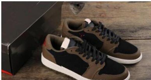 

arrival travis scott x 1 low og ts sp 1s man designer basketball shoes sail dark mocha university red outdoor sneakers -14