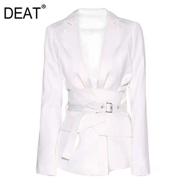 

deat 2019 new spring and summer fashion women clothes turn-down collar full sleeves high waist belts wide jacket wf59100l, Black;brown