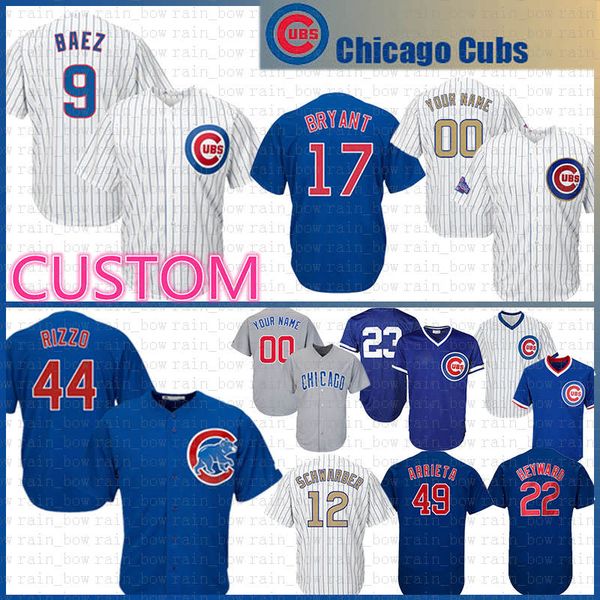 

9 javier baez cub cu tom ba eball jer ey 44 anthony rizzo 17 kri bryant chicago andberg contrera bote 8 daw on zobri t chwarber darvi h