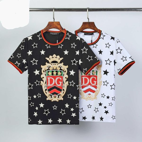 

мужская футболка мода досуг специальный размер -3xl удобная дышащая wsj007 # 120730 cool05, White