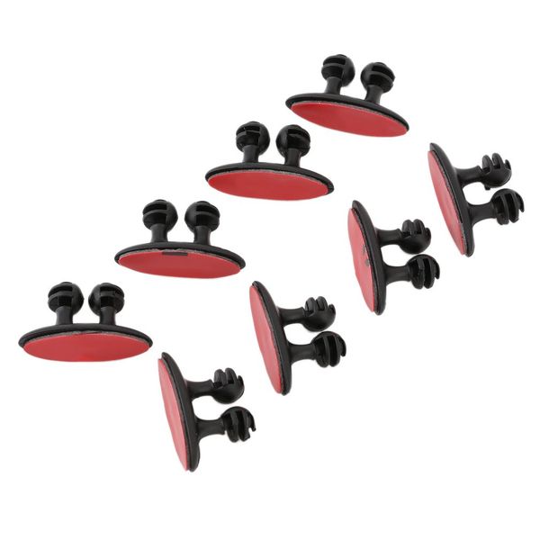 

8 pcs excellent mini self-adhesive clamp car wire cord clip cable holder clips
